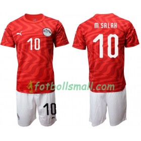 Egypten Fotbollströjor M.Salah 10 Barn Hemma tröja 2019 Kortärmad